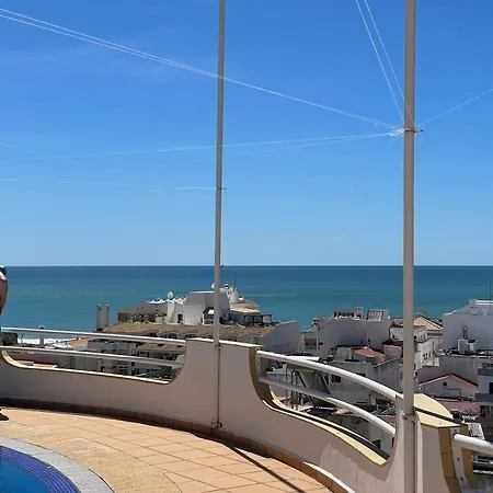 Ocean Balcony Terrace Sea View And Pool Daire Albufeira