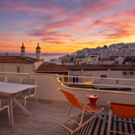 Ocean Balcony Terrace Sea View And Pool Lejlighed Albufeira